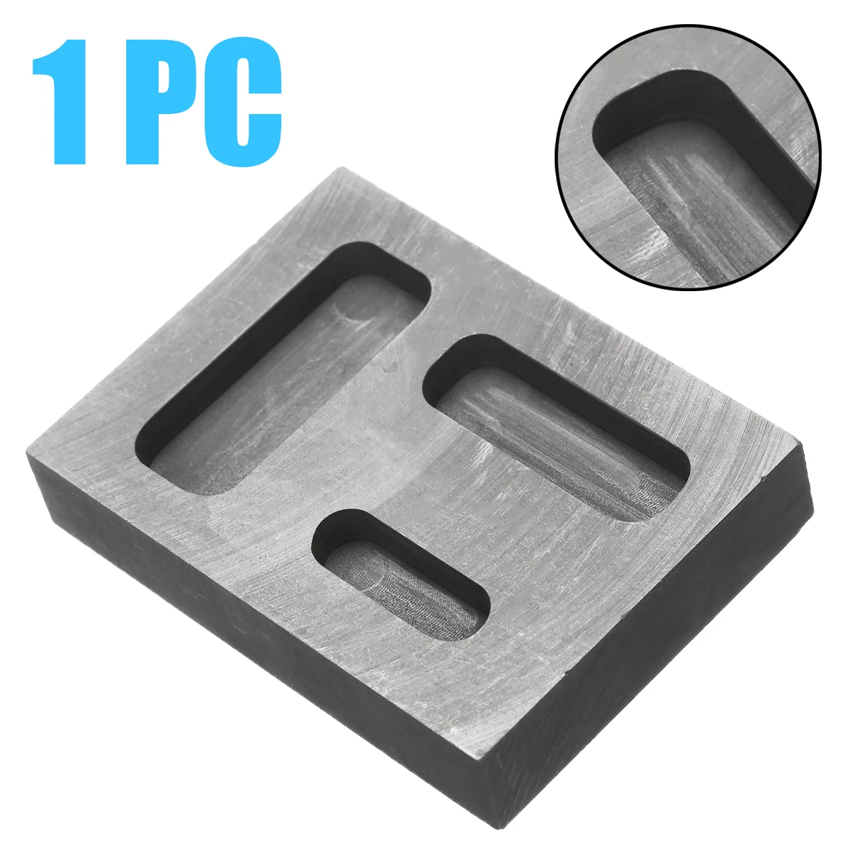 3 Holes Black Graphite Casting Melting Ingot Mold Graphite Melting Casting Ingot Bar Mold Refining Scrap For Non-Ferrous Metal
3 Holes Black Graphite Casting Melting Ingot Mold Graphite Melting Casting Ingot Bar Mold Refining Scrap For Non-Ferrous Metal
