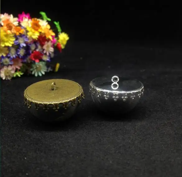 5pcs 25mm clear mini half round ball with silver bronze plated crown button base glass wishing bottle glass cover dome jars gift
5pcs 25mm clear mini half round ball with silver bronze plated crown button base glass wishing bottle glass cover dome jars gift