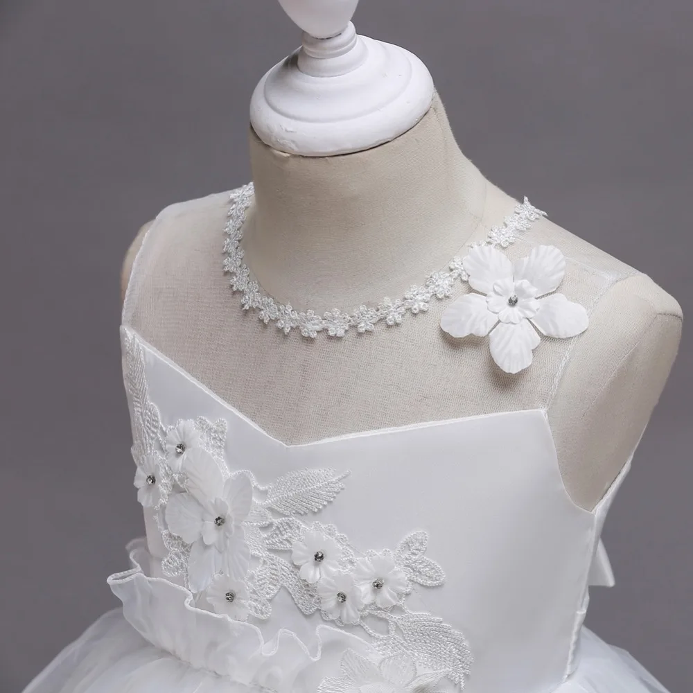 BH700 # короткое платье с асимметричным подолом для девочек белое вино выпускного