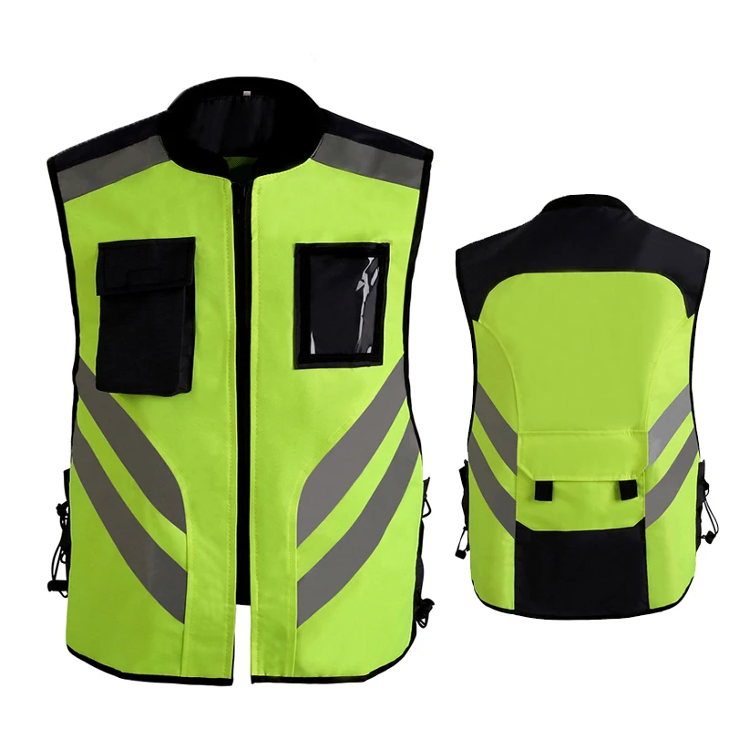 High Visibility vest Motorcycle Reflective jacket Cycling Sports Outdoor Safety jacket
High Visibility vest Motorcycle Reflective jacket Cycling Sports Outdoor Safety jacket