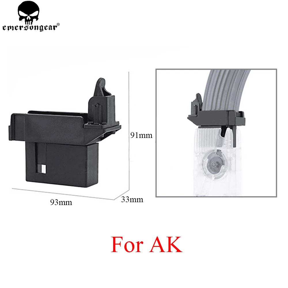 EMERSONGEAR AK Adapter M4 BB Speed Loader Converter Adapt AK Magazine for Hunting Airsoft Magazine Army Military Equipment
EMERSONGEAR AK Adapter M4 BB Speed Loader Converter Adapt AK Magazine for Hunting Airsoft Magazine Army Military Equipment