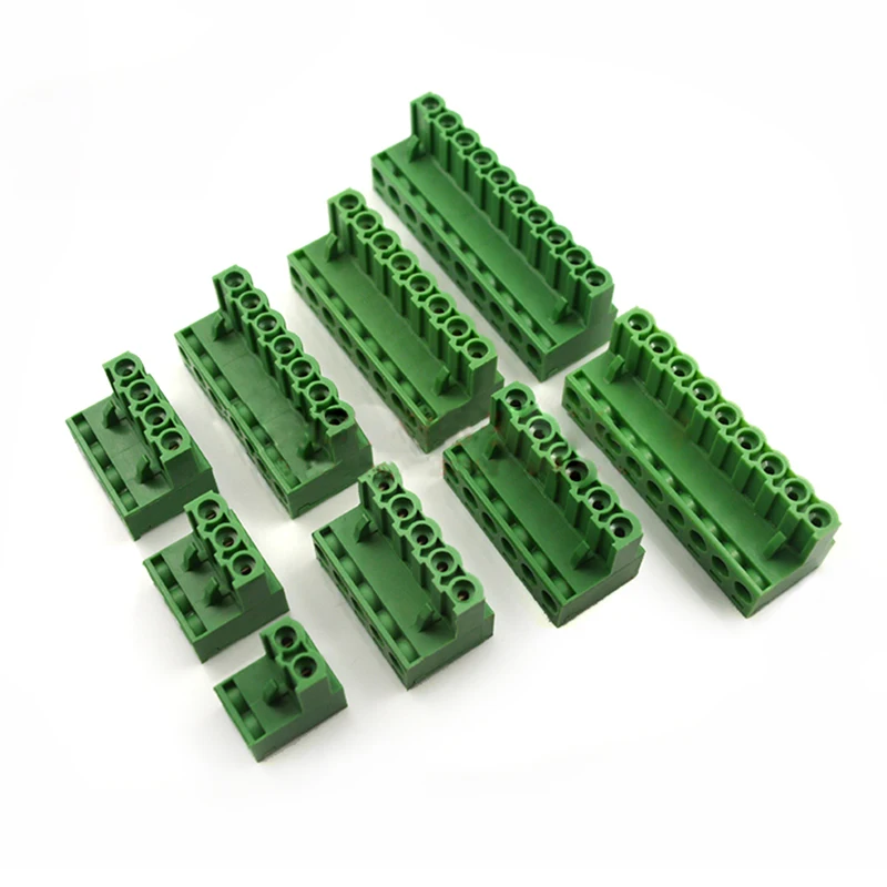 10 шт. 2edgk 5.08мм разъем 5 08 мм шаг PCB вставной клеммный блок папа и женщина на