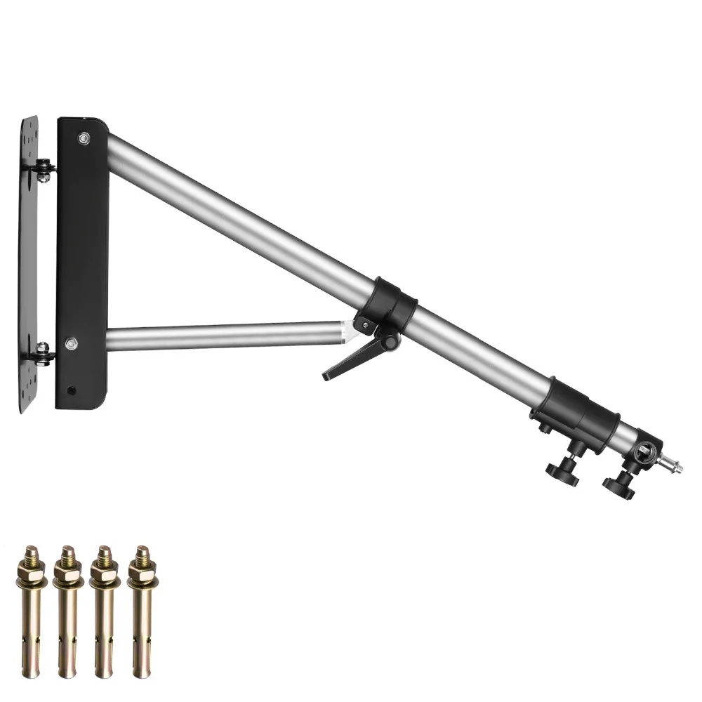 Neewer Wall Mounting Boom Arm with Triangle Base for Photography Studio Video Strobe Light Monolight Softbox Umbrella Reflector
Neewer Wall Mounting Boom Arm with Triangle Base for Photography Studio Video Strobe Light Monolight Softbox Umbrella Reflector