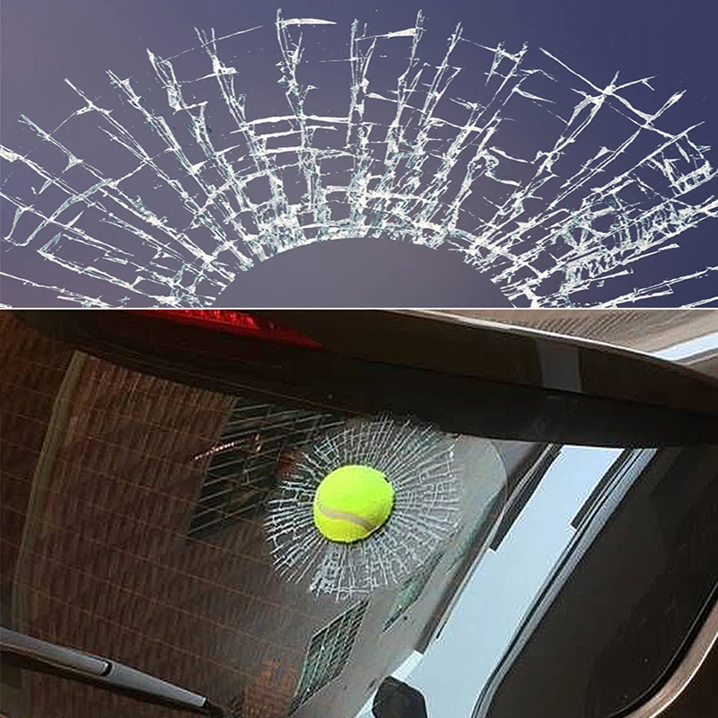 NS изменить автомобиль стиль Бейсбол Футбол Теннис стерео разбитое стекло 3D