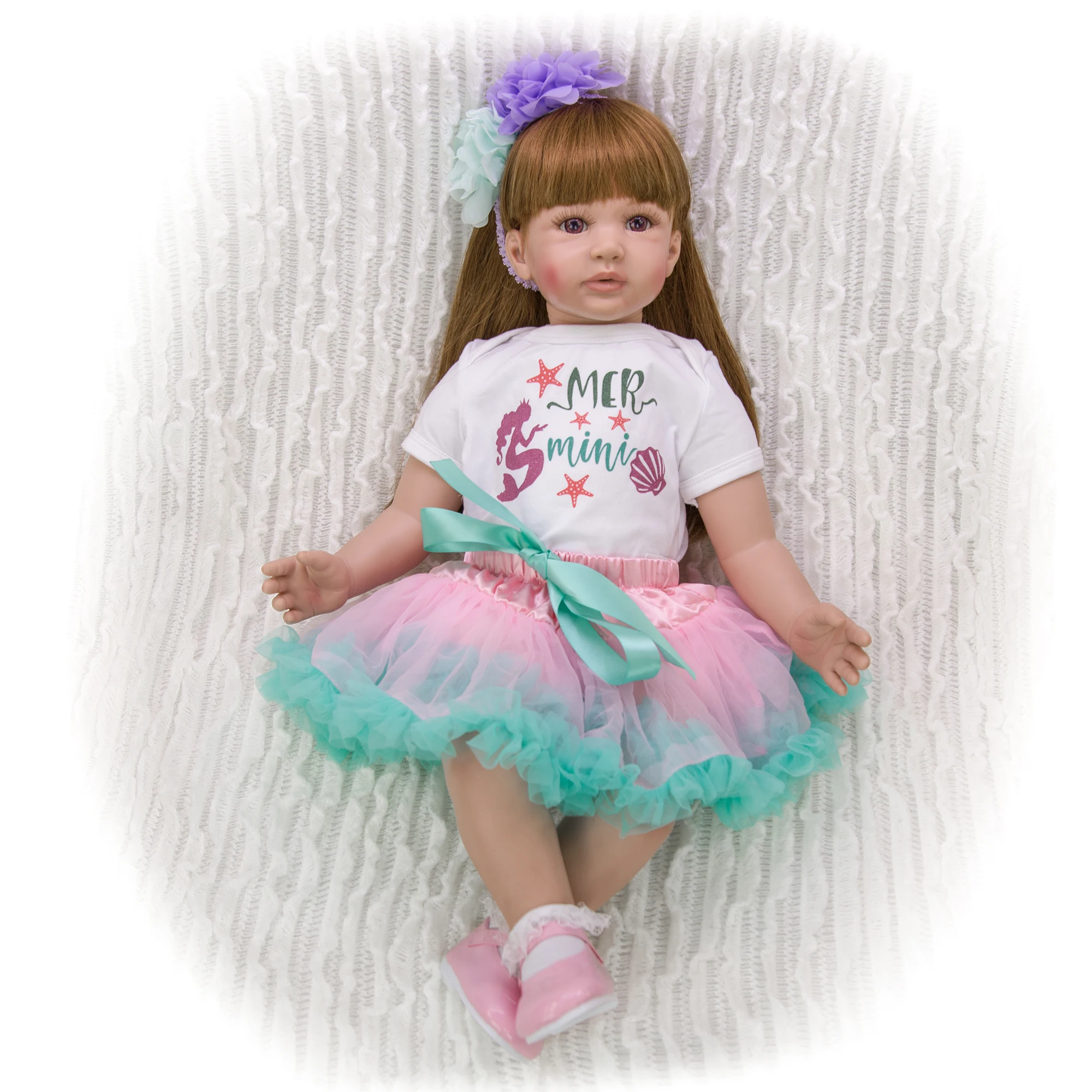 KEIUMI Cute 24 Inch Reborn Dolls 60 cm Cloth Body Hot Sale Princess Reborn Baby Girl Doll For Child Birthday Gift Kids Playmate
KEIUMI Cute 24 Inch Reborn Dolls 60 cm Cloth Body Hot Sale Princess Reborn Baby Girl Doll For Child Birthday Gift Kids Playmate