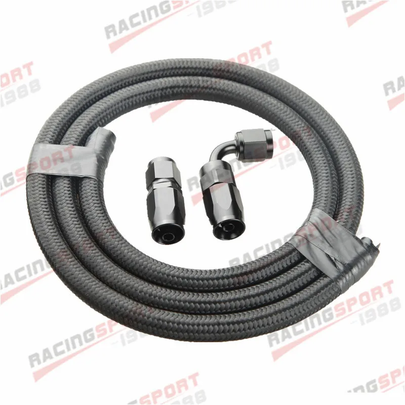 Nylon Cover Braided -10AN AN10 Oil Fuel Gas Line Hose 1M+Swivel Hose End Fitting
Nylon Cover Braided -10AN AN10 Oil Fuel Gas Line Hose 1M+Swivel Hose End Fitting