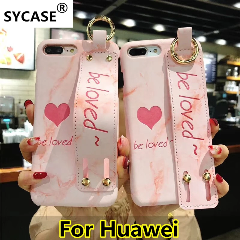 Чехол SYCASE для Huawei Honor 9 8 10 NOVA 2 S Plus NOVA3E Модный чехол девочки полуупакованный
