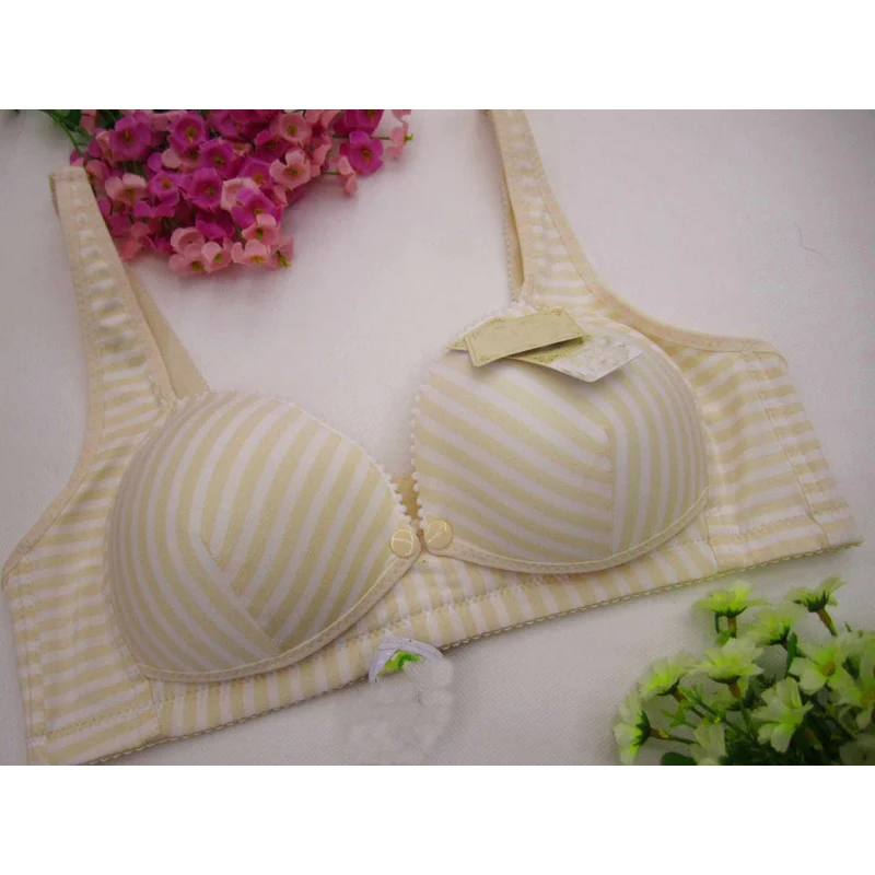 Maternity Nursing Bra Cotton Front Buckle Thin Stripe Sleep Bras for Breastfeeding Pregnant Women Feeding Bra Underwear Clothes
Maternity Nursing Bra Cotton Front Buckle Thin Stripe Sleep Bras for Breastfeeding Pregnant Women Feeding Bra Underwear Clothes