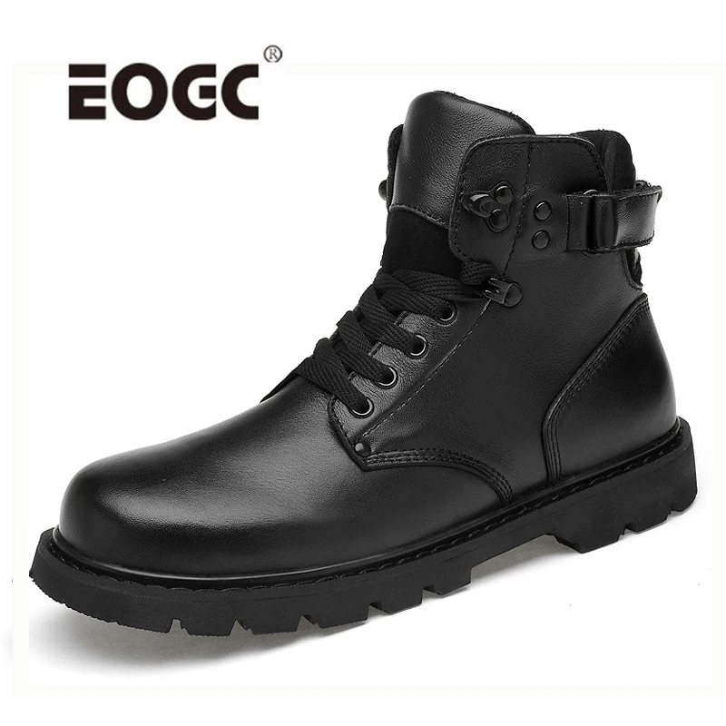 High Quality Genuine leather Men Boots Waterproof Autumn And Winter Shoes Warm With Fur Outdoor Ankle Snow Boots Shoes
High Quality Genuine leather Men Boots Waterproof Autumn And Winter Shoes Warm With Fur Outdoor Ankle Snow Boots Shoes