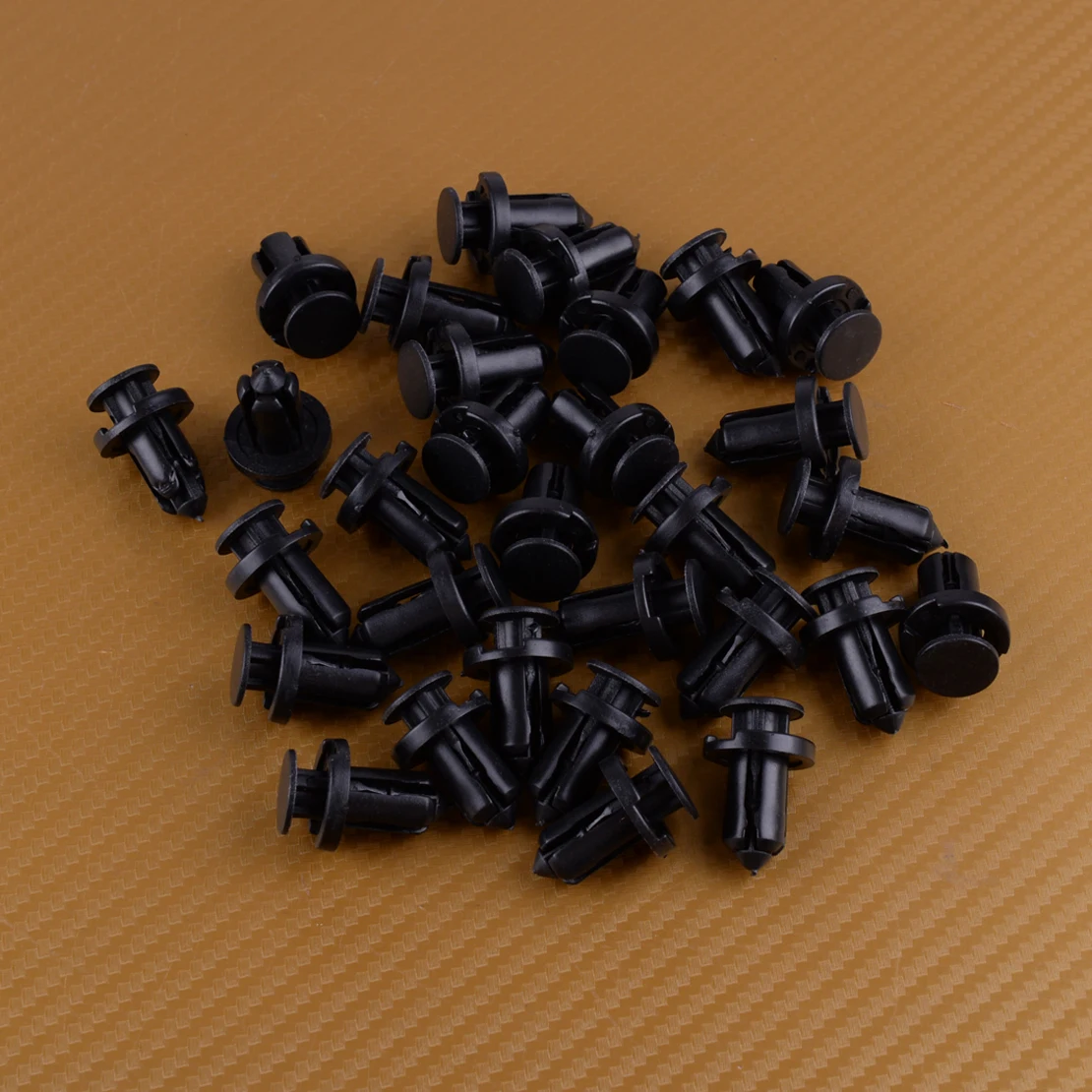Car Interior Accessories 30Pcs Black Nylon Push-Type Bumper Fastener Retainer Clips Rivet Fit For Nissan 01553-09241 0155309241
Car Interior Accessories 30Pcs Black Nylon Push-Type Bumper Fastener Retainer Clips Rivet Fit For Nissan 01553-09241 0155309241