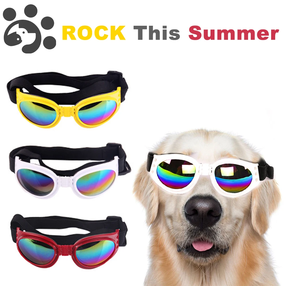 Dog Cool Sunglasses for Cat Pets Costume Puppy Funny Glasses Eye-wear Photos Windproof Cat Dog Glasses Pug Pet Supplies CL0003
Dog Cool Sunglasses for Cat Pets Costume Puppy Funny Glasses Eye-wear Photos Windproof Cat Dog Glasses Pug Pet Supplies CL0003