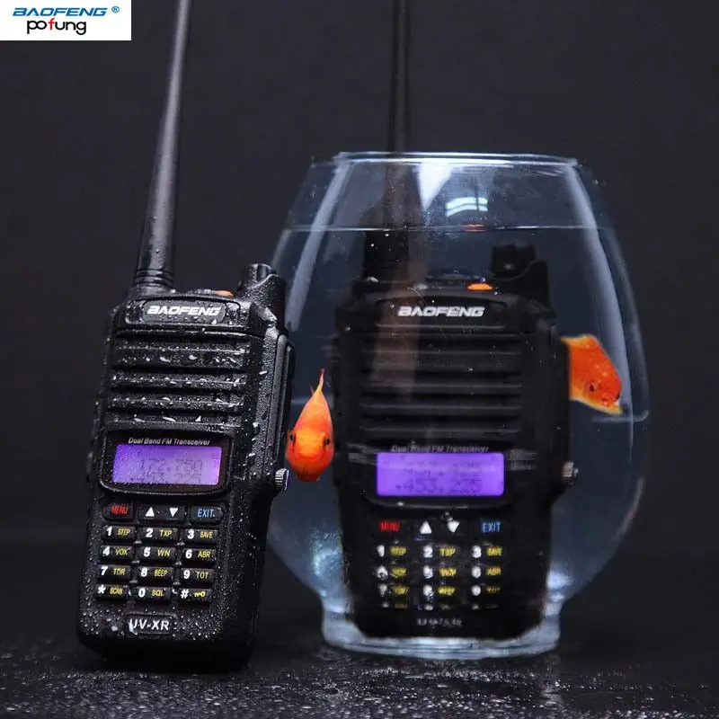 Baofeng UV-XR IP67 Waterproof Walkie Talkie 10W Powerful Two Way Radio 10KM Long range for traveling hiking Ham Radio
Baofeng UV-XR IP67 Waterproof Walkie Talkie 10W Powerful Two Way Radio 10KM Long range for traveling hiking Ham Radio