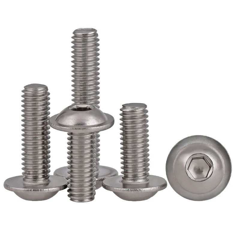 20Pcs M3 M4 M5 M6 304 Stainless Steel Hexagon Socket Button Head Screws With Collar Bolt
20Pcs M3 M4 M5 M6 304 Stainless Steel Hexagon Socket Button Head Screws With Collar Bolt