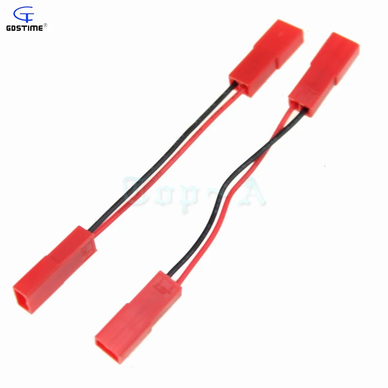Gdstime 2 pieces New JST Female to Female Plug Connector Cable Wire for RC Airplane Lipo Battery
Gdstime 2 pieces New JST Female to Female Plug Connector Cable Wire for RC Airplane Lipo Battery