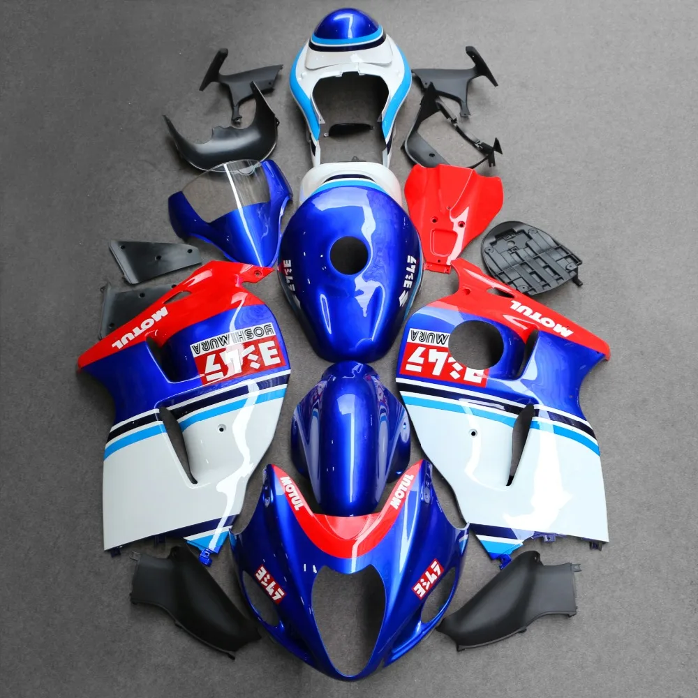 ABS инъекция полный обтекатель КУЗОВ K набор подходит для Suzuki Hayabusa GSX1300R 99 01 02 03 04 05 06