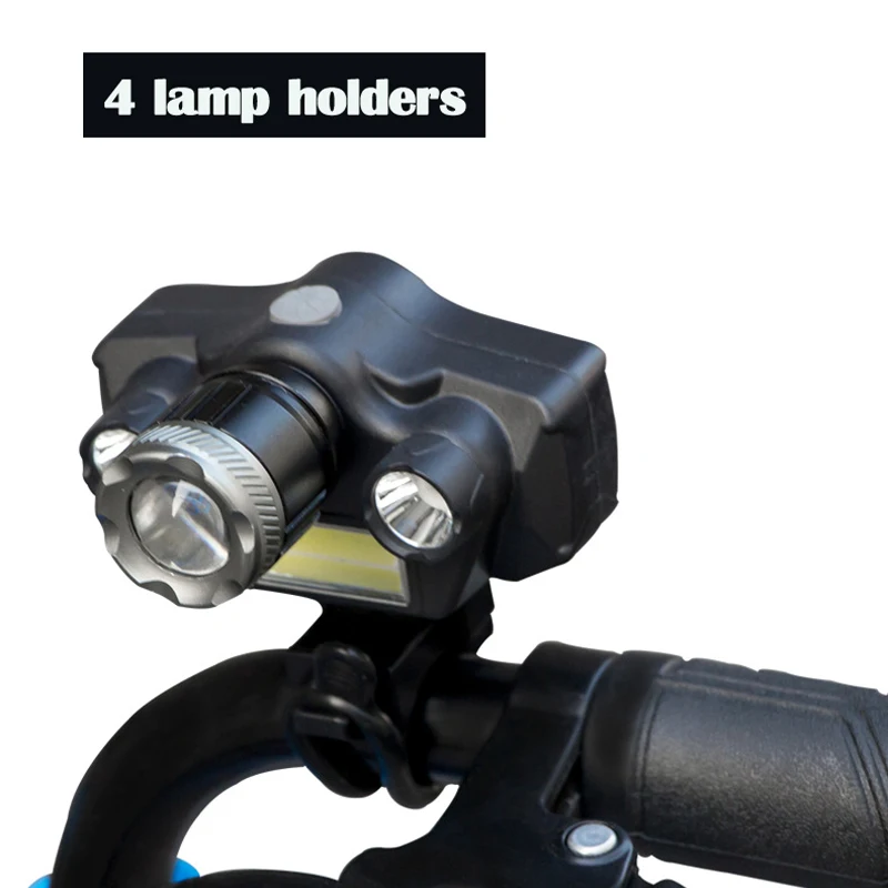Bicycle light headlight 1850LM LED light mountain bike road bike handlebar headlights 4 lamp battery bicycle accessories
Bicycle light headlight 1850LM LED light mountain bike road bike handlebar headlights 4 lamp battery bicycle accessories
