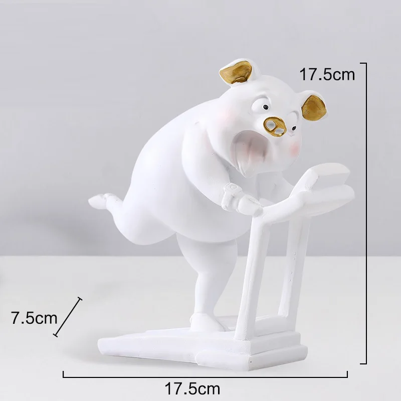 Europe Cute Sports Pig Figurines Tabletop Resin Handicrafts Home Decoration Accessories Creative Wedding Gifts R1880
Europe Cute Sports Pig Figurines Tabletop Resin Handicrafts Home Decoration Accessories Creative Wedding Gifts R1880