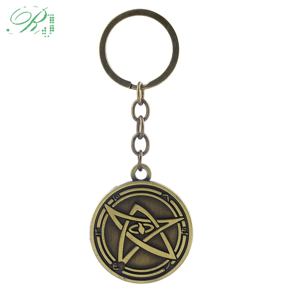 RJ Cthulhu Mythos Key Chains High Quality Bronze God Yog Sothoth Star System COC TRPG The Elder Sign Men Keyring Cosplay Jewelry
RJ Cthulhu Mythos Key Chains High Quality Bronze God Yog Sothoth Star System COC TRPG The Elder Sign Men Keyring Cosplay Jewelry