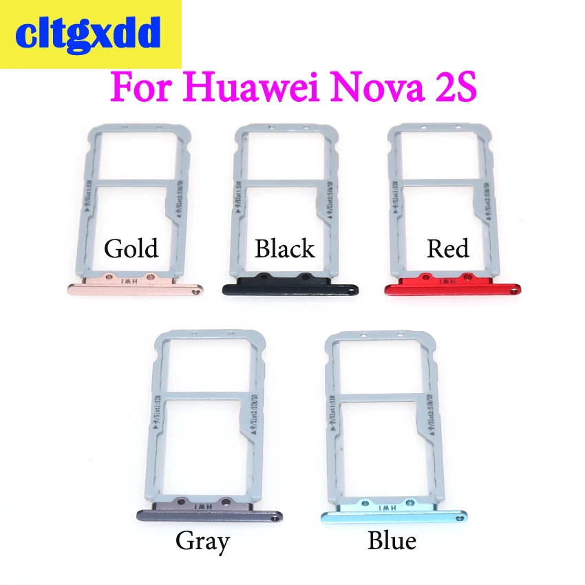 cltgxdd SIM Card Tray + SIM Card Tray / Micro SD Card For Huawei Nova 2S Sim Cards Adapters Replacement Spare Parts
cltgxdd SIM Card Tray + SIM Card Tray / Micro SD Card For Huawei Nova 2S Sim Cards Adapters Replacement Spare Parts