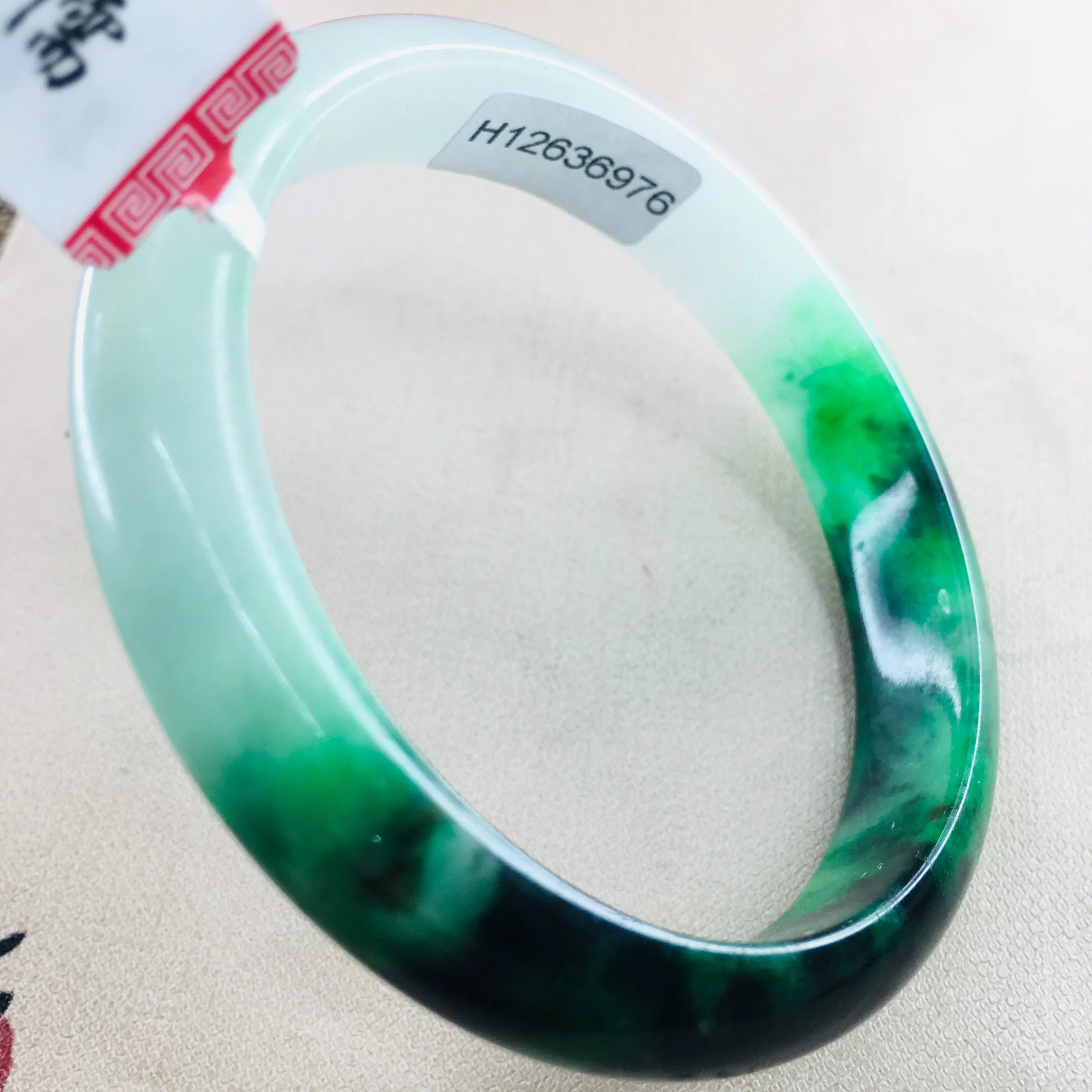 Zheru Jewelry Natural Jadeite Bracelet Natural Two-tone Green 54-62mm Female Gift A Class A National Certificate
Zheru Jewelry Natural Jadeite Bracelet Natural Two-tone Green 54-62mm Female Gift A Class A National Certificate