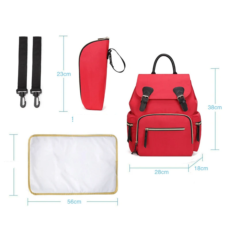 2019 new Mummy bag shoulder multi-function waterproof Mummy bag mother and child pregnant women out of the bag
2019 new Mummy bag shoulder multi-function waterproof Mummy bag mother and child pregnant women out of the bag