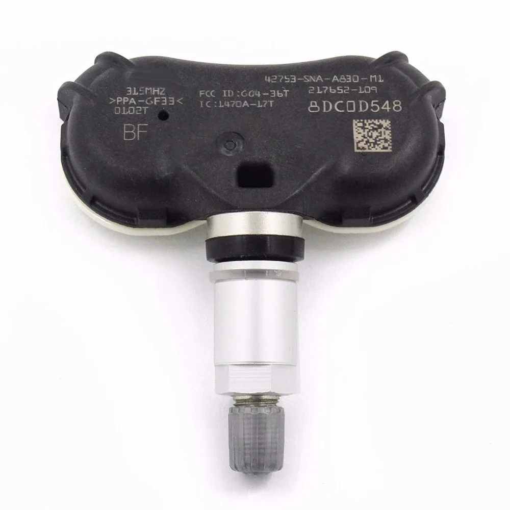 Датчик давления в шинах 42753-SNA-A83 TPMS для Acura CSX HONDA CR-Z FIT Element Odyssey
Датчик давления в шинах 42753-SNA-A83 TPMS для Acura CSX HONDA CR-Z FIT Element Odyssey
