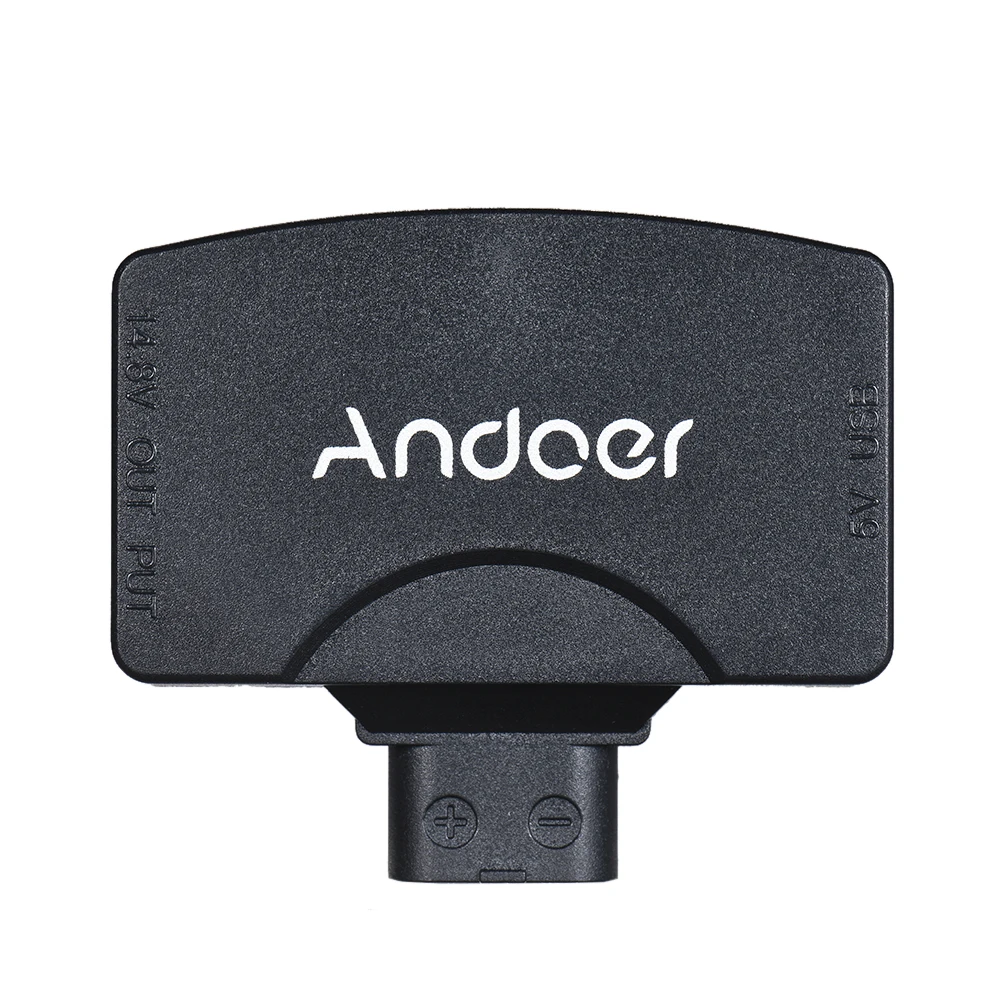 Andoer D-Tap to 5V USB Adapter Connector for V-Mount Camcorder Camera Battery for BMCC for iPhone iOS Android Smartphone Monitor
Andoer D-Tap to 5V USB Adapter Connector for V-Mount Camcorder Camera Battery for BMCC for iPhone iOS Android Smartphone Monitor