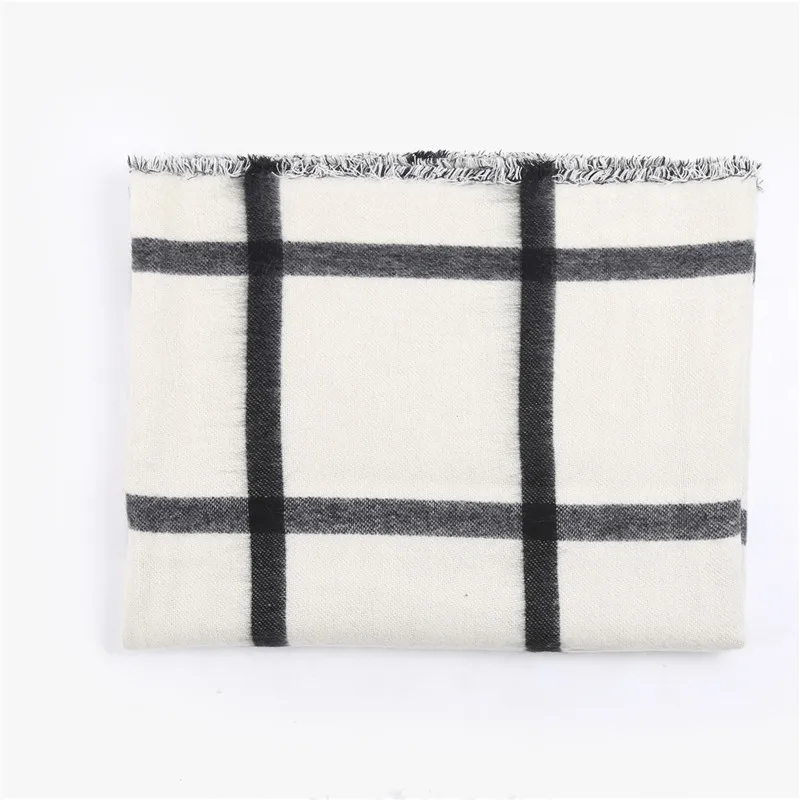 New Autumn Winter Fashion Large Scarf Women Popular White Black Plaid Scarves Ladies 200*80cm Long Big Shawl Pashmina Duftgold
New Autumn Winter Fashion Large Scarf Women Popular White Black Plaid Scarves Ladies 200*80cm Long Big Shawl Pashmina Duftgold