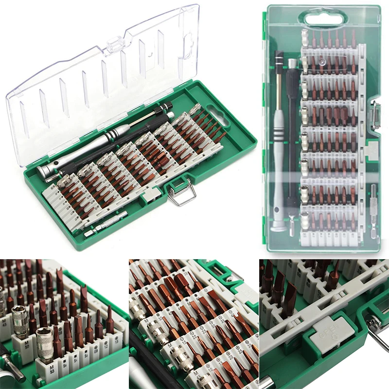 61 in 1 screwdriver Bit Magnetic Driver Kit Precision Screwdrivers set Hand Tools for Phone Electronics Repair Tool Kit
61 in 1 screwdriver Bit Magnetic Driver Kit Precision Screwdrivers set Hand Tools for Phone Electronics Repair Tool Kit