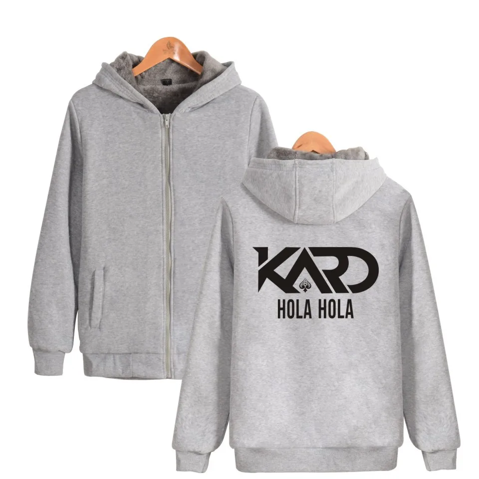 Korean co-ed group K.A.R.D Hoodies With Zipper Hat K-Pop Moombahton EDM KARD SOMIN Fashion Thick Warm Hooded Sweatshirt Zip-Up
Korean co-ed group K.A.R.D Hoodies With Zipper Hat K-Pop Moombahton EDM KARD SOMIN Fashion Thick Warm Hooded Sweatshirt Zip-Up