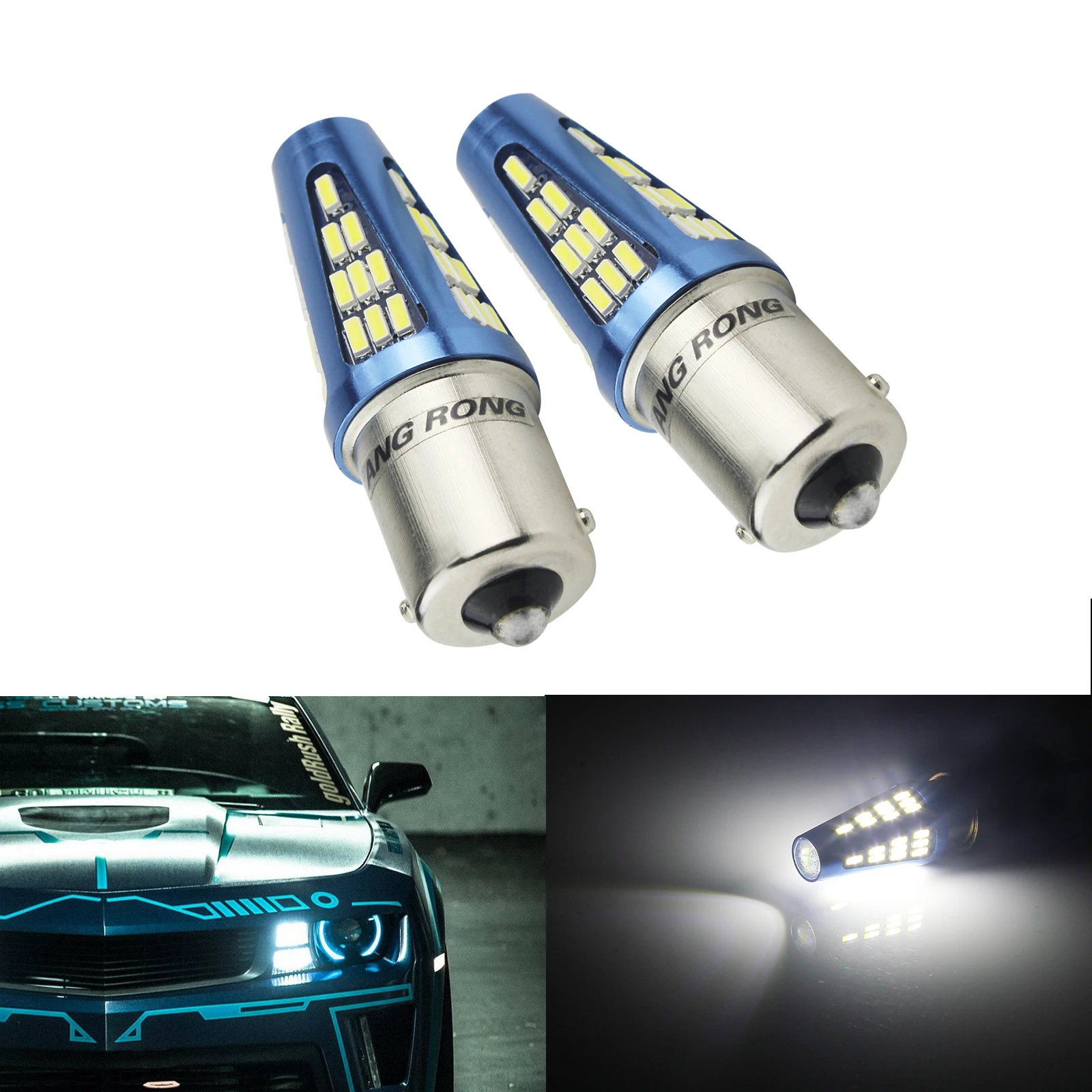 ANGRONG 2x 48 LED White BA15S 1156 382 S25 R5W R10W Sidelight Tail Brake Stop Light Bulb
ANGRONG 2x 48 LED White BA15S 1156 382 S25 R5W R10W Sidelight Tail Brake Stop Light Bulb