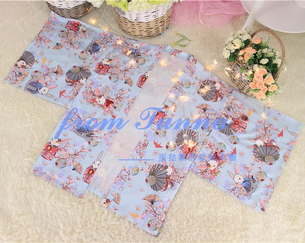 "Onegai Usagi" Praying Rabbit Women's Japanese Yukata Style Kawaii Blossom Bunny Trench Cute Lolita Loose Outwear 4 Colors
"Onegai Usagi" Praying Rabbit Women's Japanese Yukata Style Kawaii Blossom Bunny Trench Cute Lolita Loose Outwear 4 Colors