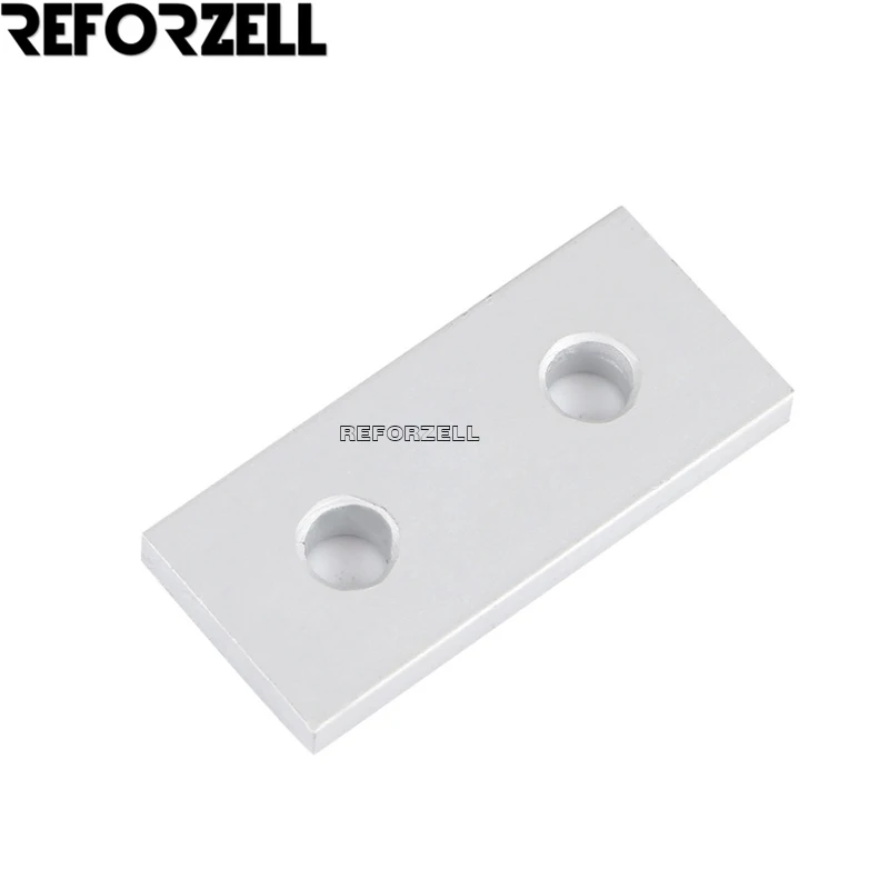 100pcs/Lot Precise Aluminum Alloy 2 Hole Joining Strip Plate for Openbuilds CNC Router 3D Printer V-slot/T-slot Profiles
100pcs/Lot Precise Aluminum Alloy 2 Hole Joining Strip Plate for Openbuilds CNC Router 3D Printer V-slot/T-slot Profiles
