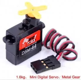 

Power HD Micro/Mini Digital Servo 1.6kg/5.8g 20T HD-DSM44 W/ Metal Gears for F3P/ EPP/ KT Planes