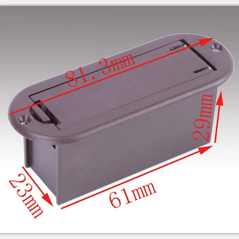 10Pcs 9V Battery Case Holder Cover Brown battery Box for Active Pickup Guitar Accessories Free Shipping
10Pcs 9V Battery Case Holder Cover Brown battery Box for Active Pickup Guitar Accessories Free Shipping