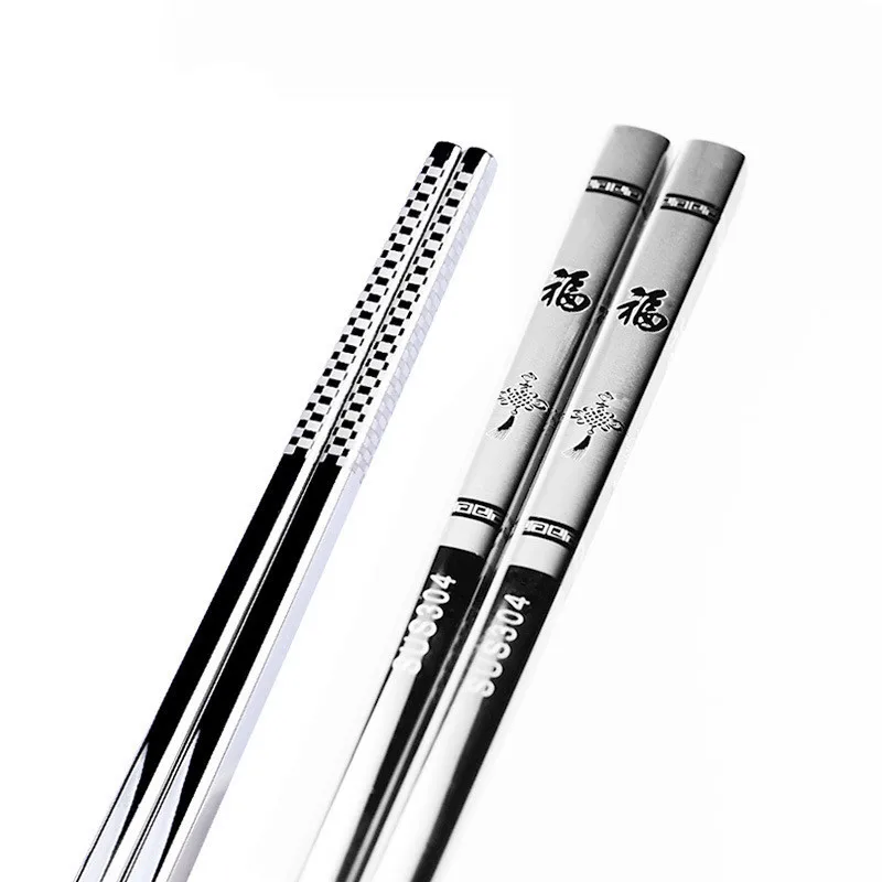 Antiskid Dragon Sushi Hashi Stainless Steel Metal Portable Chinese Food Stick Tableware Beautiful Creative Reusable Chopsticks
Antiskid Dragon Sushi Hashi Stainless Steel Metal Portable Chinese Food Stick Tableware Beautiful Creative Reusable Chopsticks