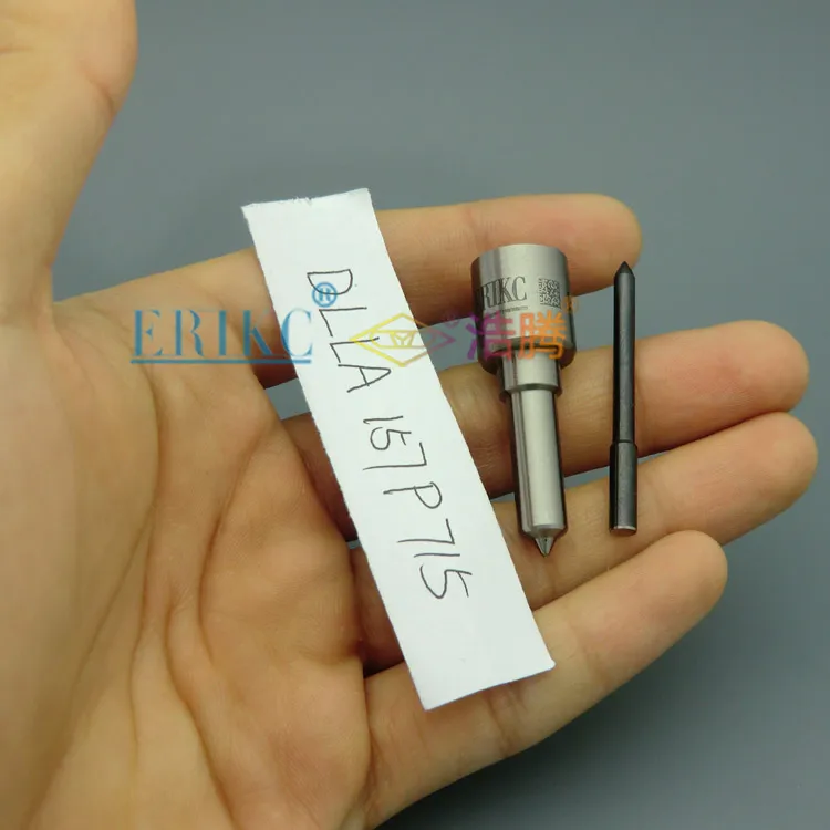 ERIKC DLLA157P715 Bos/ch common rail fuel diesel nozzle DLLA 157P715 and diesel jet injector nozzle assy DLLA 157P 715
ERIKC DLLA157P715 Bos/ch common rail fuel diesel nozzle DLLA 157P715 and diesel jet injector nozzle assy DLLA 157P 715
