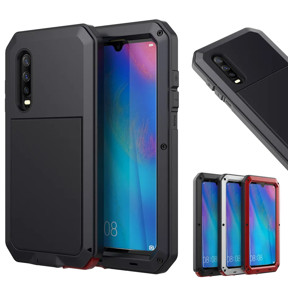 Luxury Dirt Shock Waterproof Metal Aluminum Case For Huawei Mate 20 Pro P30 Pro Heavy Duty Protection Doom Armor Phone Shell
Luxury Dirt Shock Waterproof Metal Aluminum Case For Huawei Mate 20 Pro P30 Pro Heavy Duty Protection Doom Armor Phone Shell