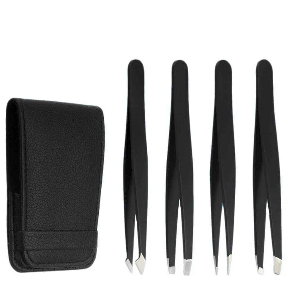 4pcs/Set Stainless Steel Eyebrows Precision Tweezers Hair Removal Tweezer Beauty Makeup Tools
4pcs/Set Stainless Steel Eyebrows Precision Tweezers Hair Removal Tweezer Beauty Makeup Tools