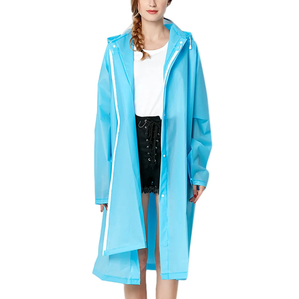 Женское пальто дождевик на молнии водонепроницаемая ветрозащитная верхняя