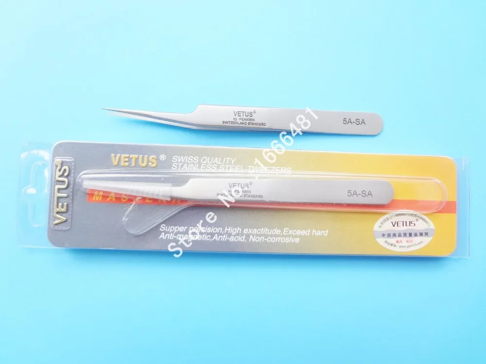 10 pcs Eyelash Vetus Tweezers Repairing Maintenance Tools Vetus 00-SA,6A-SA,2-SA,5B-SA,7-SA,5A-SA Free Shipping
10 pcs Eyelash Vetus Tweezers Repairing Maintenance Tools Vetus 00-SA,6A-SA,2-SA,5B-SA,7-SA,5A-SA Free Shipping