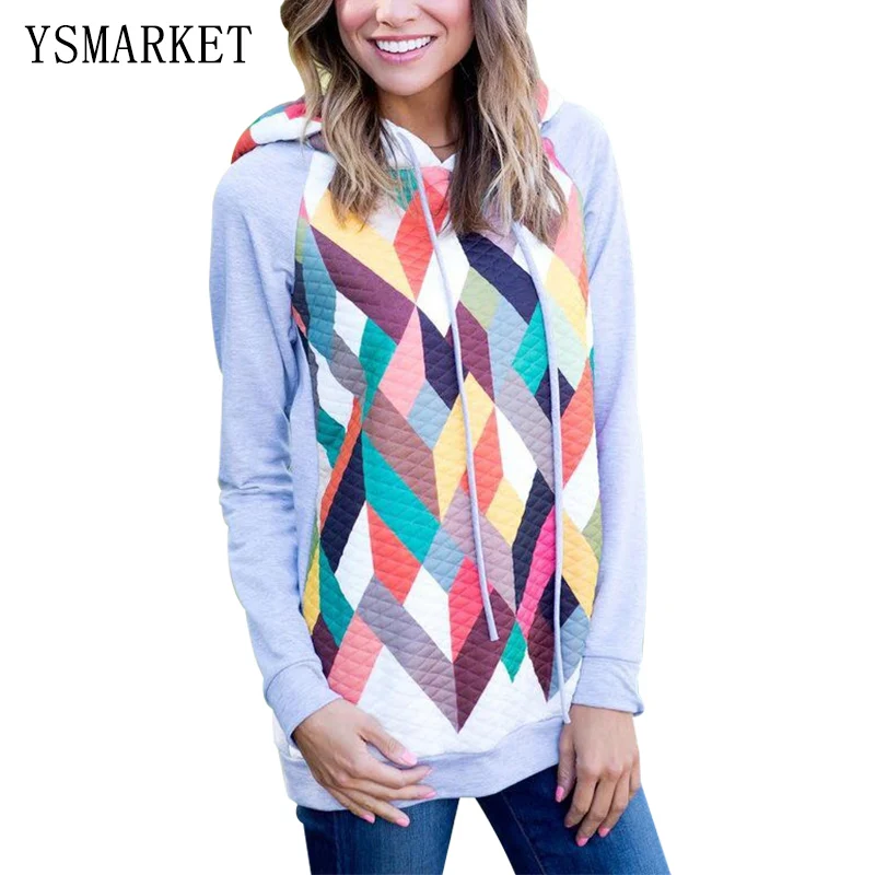 Casual Hoodies Gray Plaid Print Patchwork Sweatshirt For Women Hoodies Loose Tops Women's Long Sleeve Hooded Pullover E806
Casual Hoodies Gray Plaid Print Patchwork Sweatshirt For Women Hoodies Loose Tops Women's Long Sleeve Hooded Pullover E806