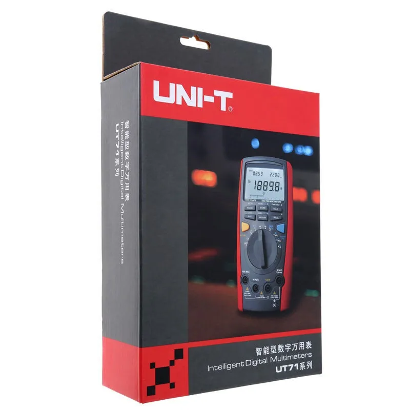 UNI-T UT71A UT71B UT71C UT71D UT71E Digital MultiMeterTure RMS AC DC Meter Volt Ampere Ohm Capacitance Temp Tester Backlight
UNI-T UT71A UT71B UT71C UT71D UT71E Digital MultiMeterTure RMS AC DC Meter Volt Ampere Ohm Capacitance Temp Tester Backlight