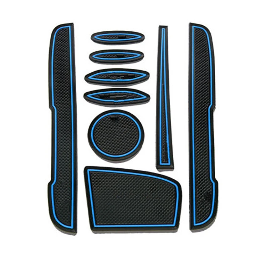 9PCS Blue Rubber Car Interior Door Groove Pad Cup Mat Tank Pad Car Accessories Car Sticker Fit For Toyota VIOS 2014
9PCS Blue Rubber Car Interior Door Groove Pad Cup Mat Tank Pad Car Accessories Car Sticker Fit For Toyota VIOS 2014