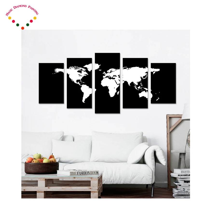 5pcs 5D diamond embroidery Black world painting,Diy 5d diamond Painting,world map diamond cross stitch wall stickers
5pcs 5D diamond embroidery Black world painting,Diy 5d diamond Painting,world map diamond cross stitch wall stickers