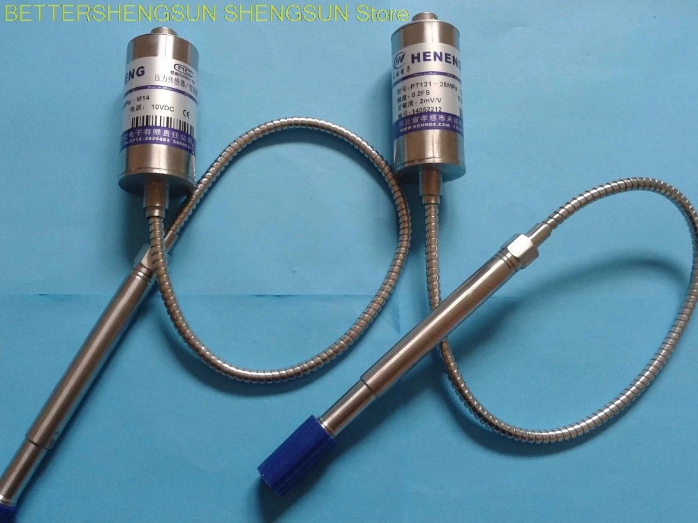 

High Temperature Melt Pressure and Temperature Double Sensor PT131-50MPA-M14*1.5