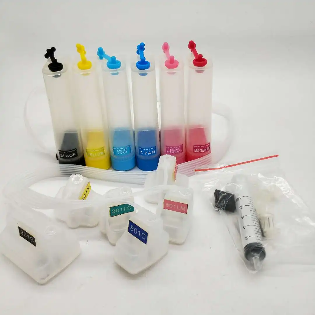 Empty CIS CISS for HP printers 801 PhotoSmart D7300/D7100/D6100/C7100/C6100/C5100/8200/3100 series
Empty CIS CISS for HP printers 801 PhotoSmart D7300/D7100/D6100/C7100/C6100/C5100/8200/3100 series