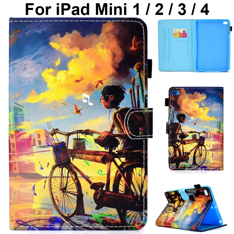 Милый чехол подставка для iPad Mini A1432 A1454 A1455 iPadMini2 A1489 A1490 A1491 Mini3 A1599 A1600 4 A1538 A1550|Чехлы