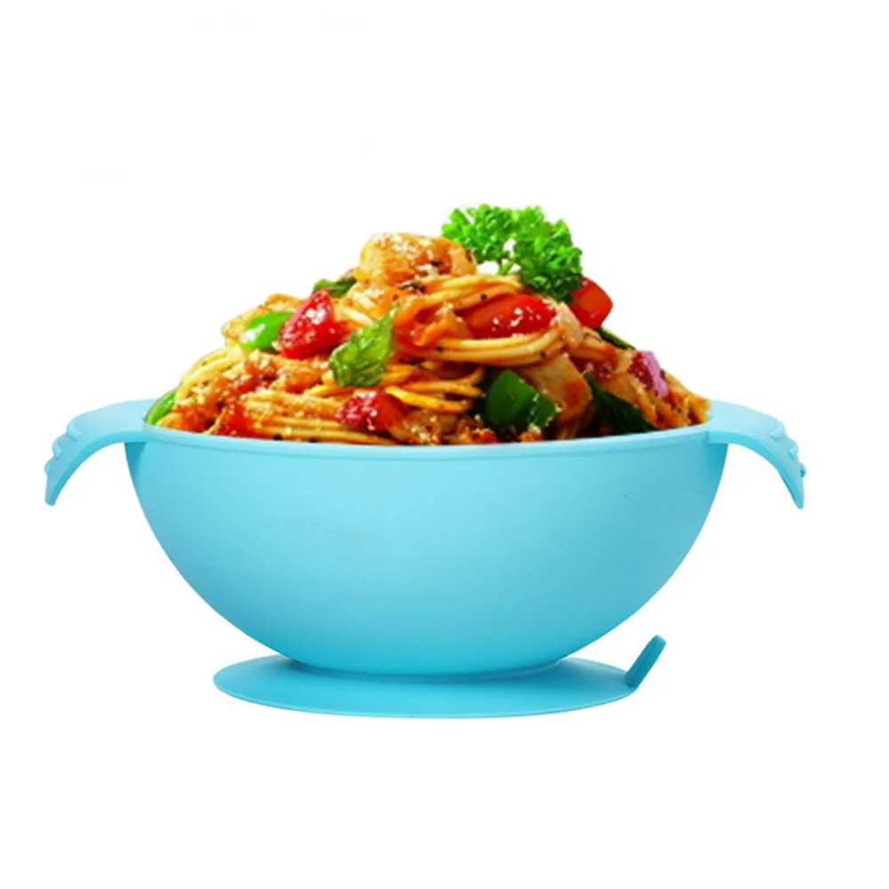 Creative Baby Sucker Silicone Bowl With Cover Lid Anti-fall Children Integrated Plate Tray Feeding Tableware Solid Feeding Dish
Creative Baby Sucker Silicone Bowl With Cover Lid Anti-fall Children Integrated Plate Tray Feeding Tableware Solid Feeding Dish