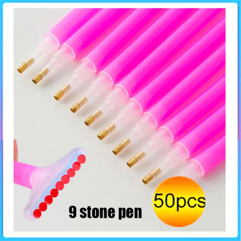 Wholesale 50pcs/lots embroidery diamond accessories DIY painting tools diamond craft round square rhinestone paper pen
Wholesale 50pcs/lots embroidery diamond accessories DIY painting tools diamond craft round square rhinestone paper pen